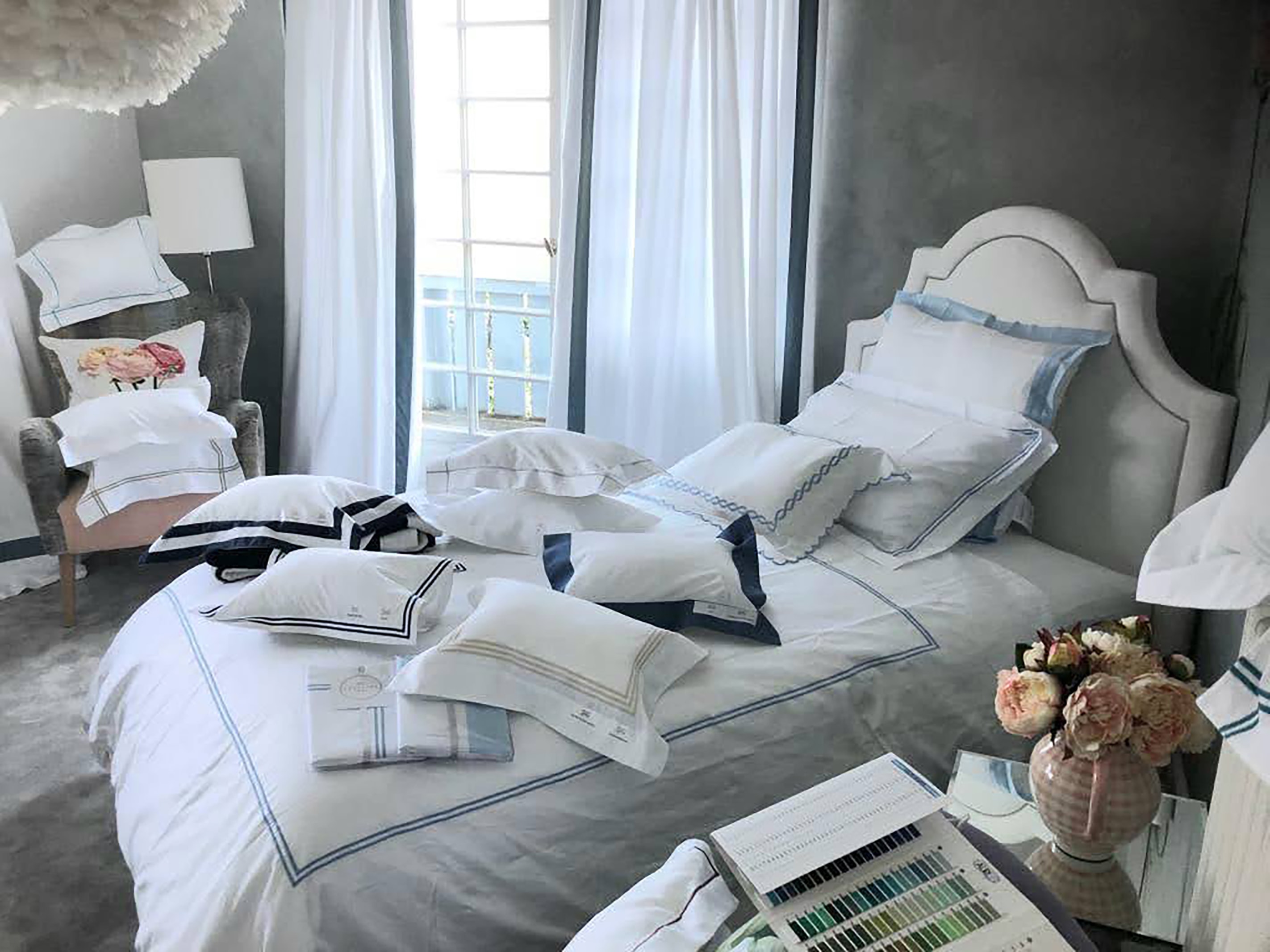 Maßgefertigte Luxus-Bettwäsche für Hotels in Europa